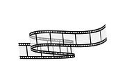 Realistic Transparent Film Strips, a Technology Illustration by PsychocheArt (Thumbnail 5 of 8)