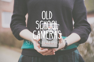 Old School Cameras ~ 52 HQ Photos