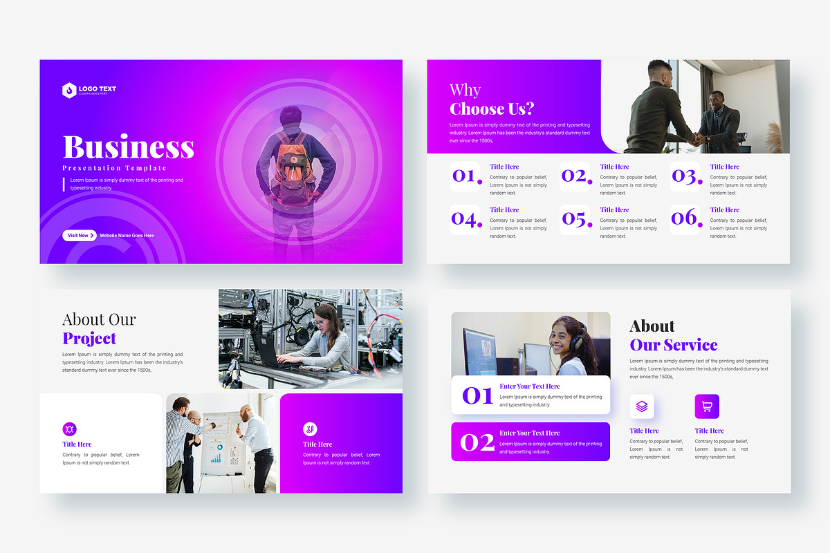 Business Presentation Slide Template, a Presentation Template by zahidhossainalif (Photo 2 of 5)