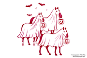 Cowboy Ghost Horse PNG, a Graphic by Clipart Bloom (Thumbnail 1 of 2)