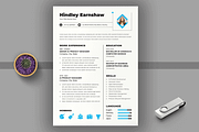 Resume Template, a Resume Template by MightyDesign (Thumbnail 1 of 8)