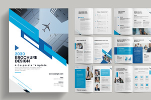 Abstract Brochure, a Brochure Template by Pixelpick