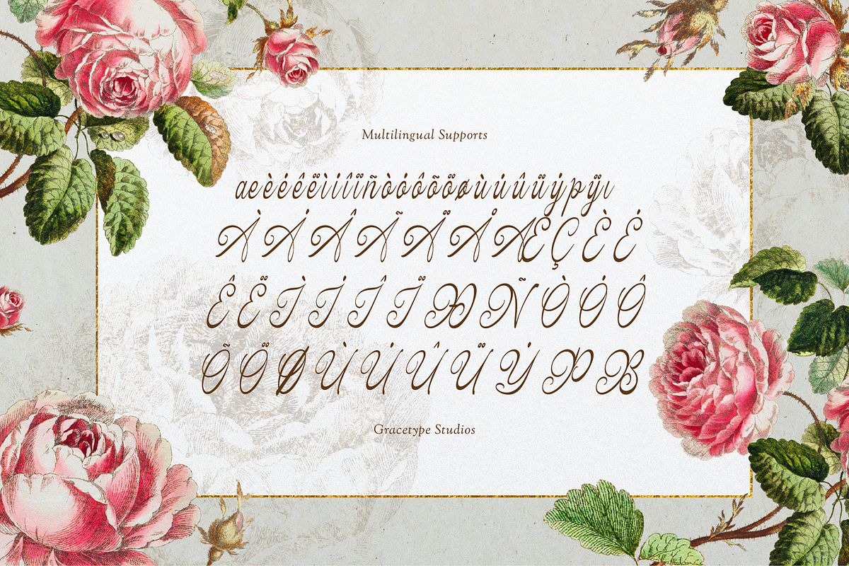 Hauliot Roisy | Handwritten Romantic, a Script Font by gracetype_studio (Photo 11 of 12)