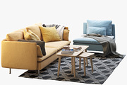 6 sofa set 3d model, a Furniture 3D Model by 3dmitruk (Thumbnail 44 of 61)