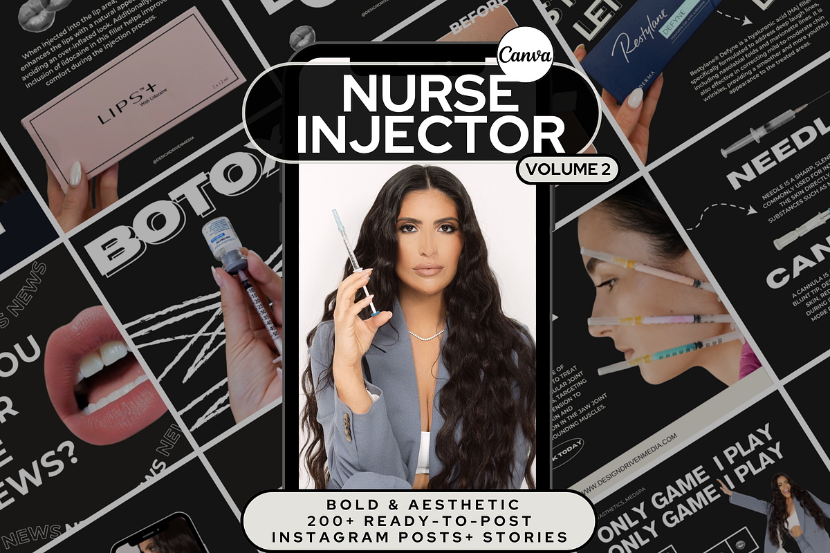 Instagram Templates for Canva Botox, a Social Media Template by Design Driven Media (Photo 8 of 10)