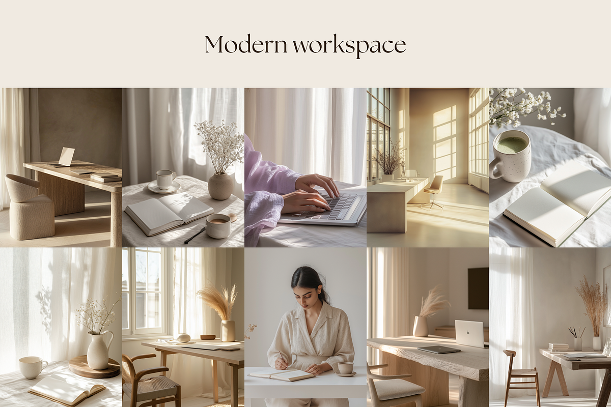 Modern Minimalist Lifestyle Images, a Person Photo by Luna Studio (Photo 7 of 10)
