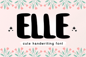 Elle Handwriting Font