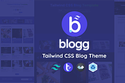 Blogg - Tailwind Theme (HTML + CSS), a HTML Template by tribo.studio (Thumbnail 2 of 7)
