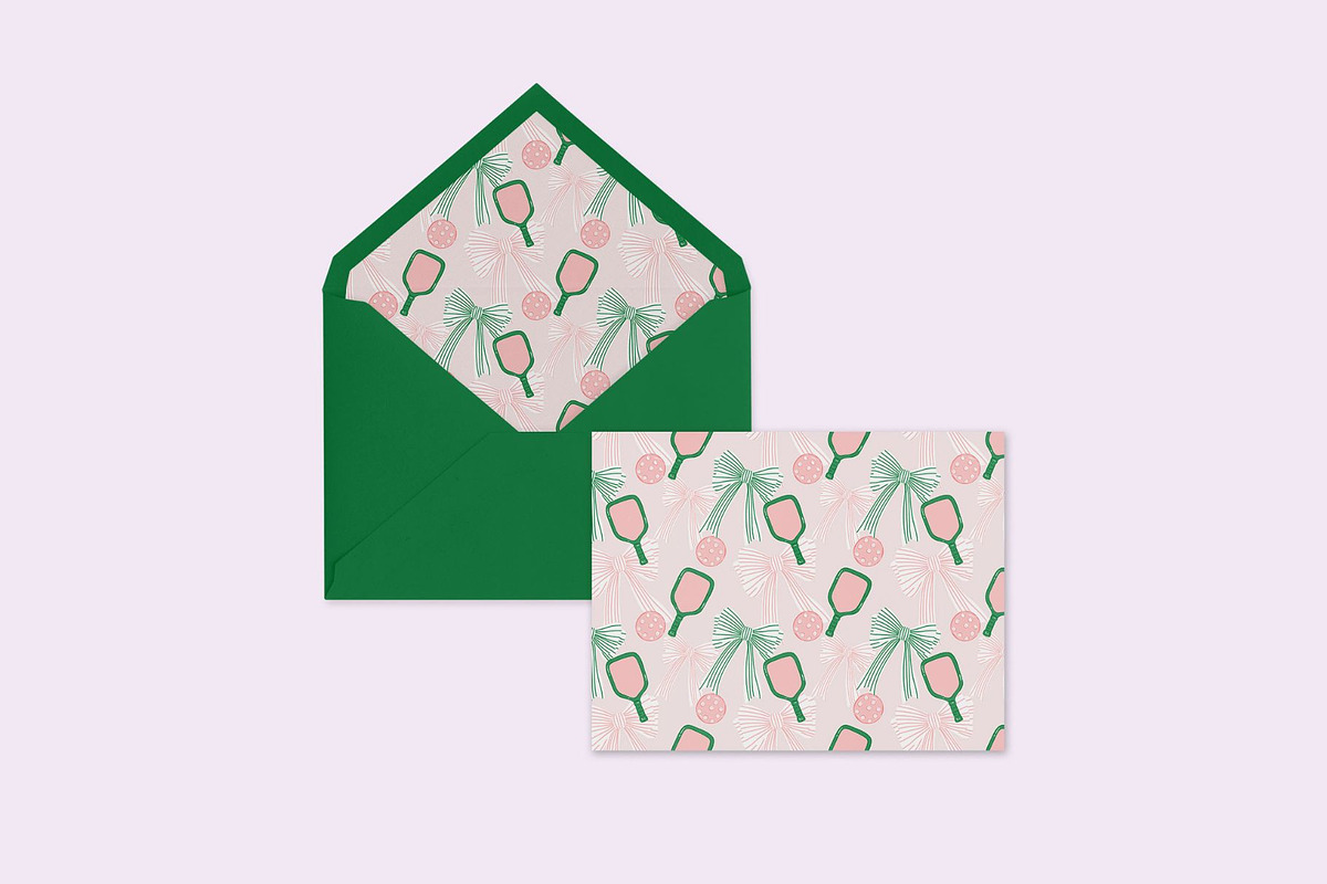 Pickleball Repeat Pattern Pink, a Pattern Graphic by Hello Holly Studio (Photo 9 of 10)