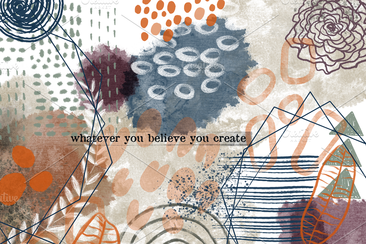 Procreate Stamps - Boho, a Brush Add-On by Li Zamperini (Photo 2 of 13)