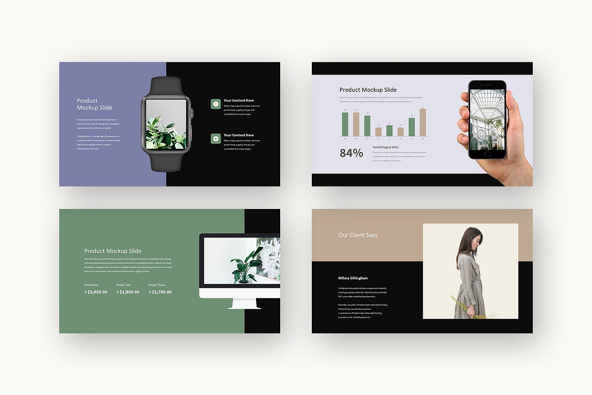 Gvio : Botanical Bliss Google Slides, a Presentation Template by Punkl Camp (Photo 15 of 16)