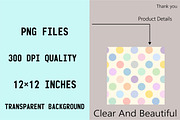 Pastel Polka Dot Seamless Patterns, a Pattern Graphic by SVGArt (Thumbnail 6 of 9)
