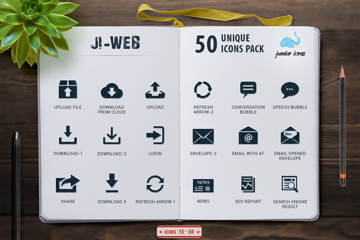 Glyph Icons Web Set, a Solid Icon by Jumbo Icons (Photo 4 of 6)