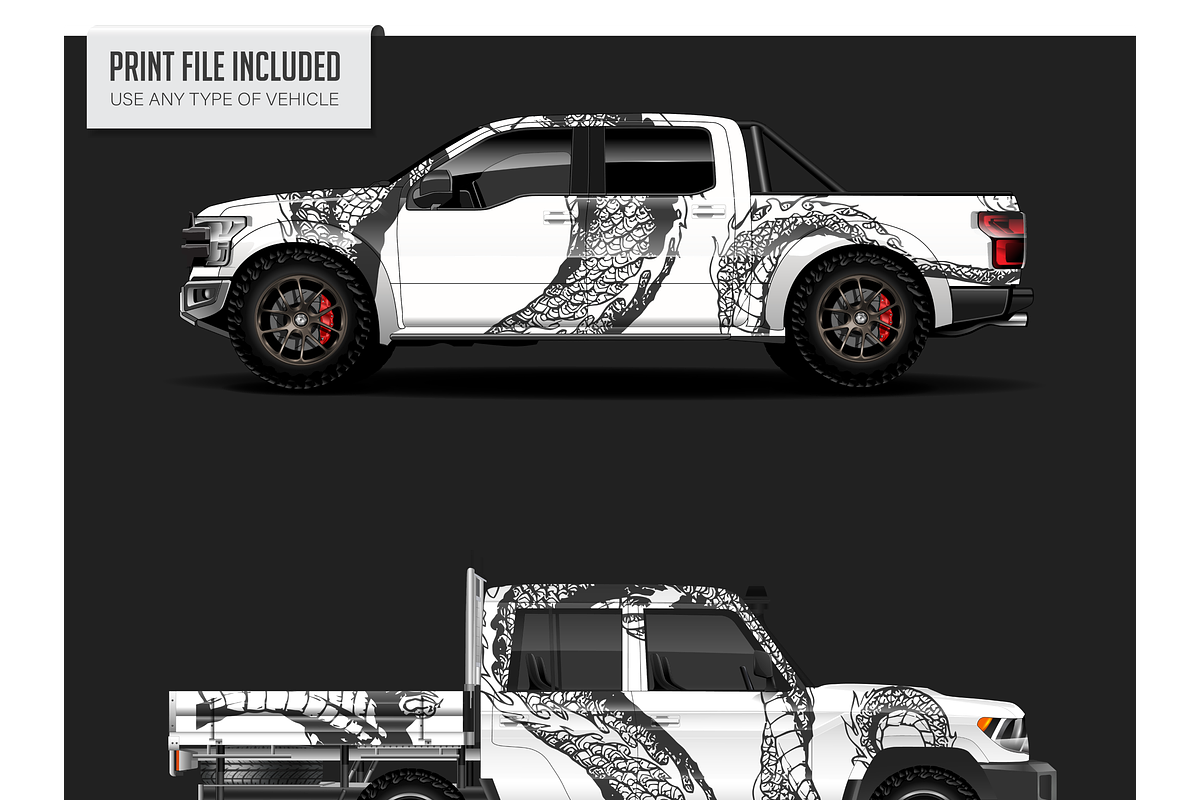 Patriotic Grunge Flag Designs, a Seasonal Illustration by CarWrap design (Photo 3 of 4)
