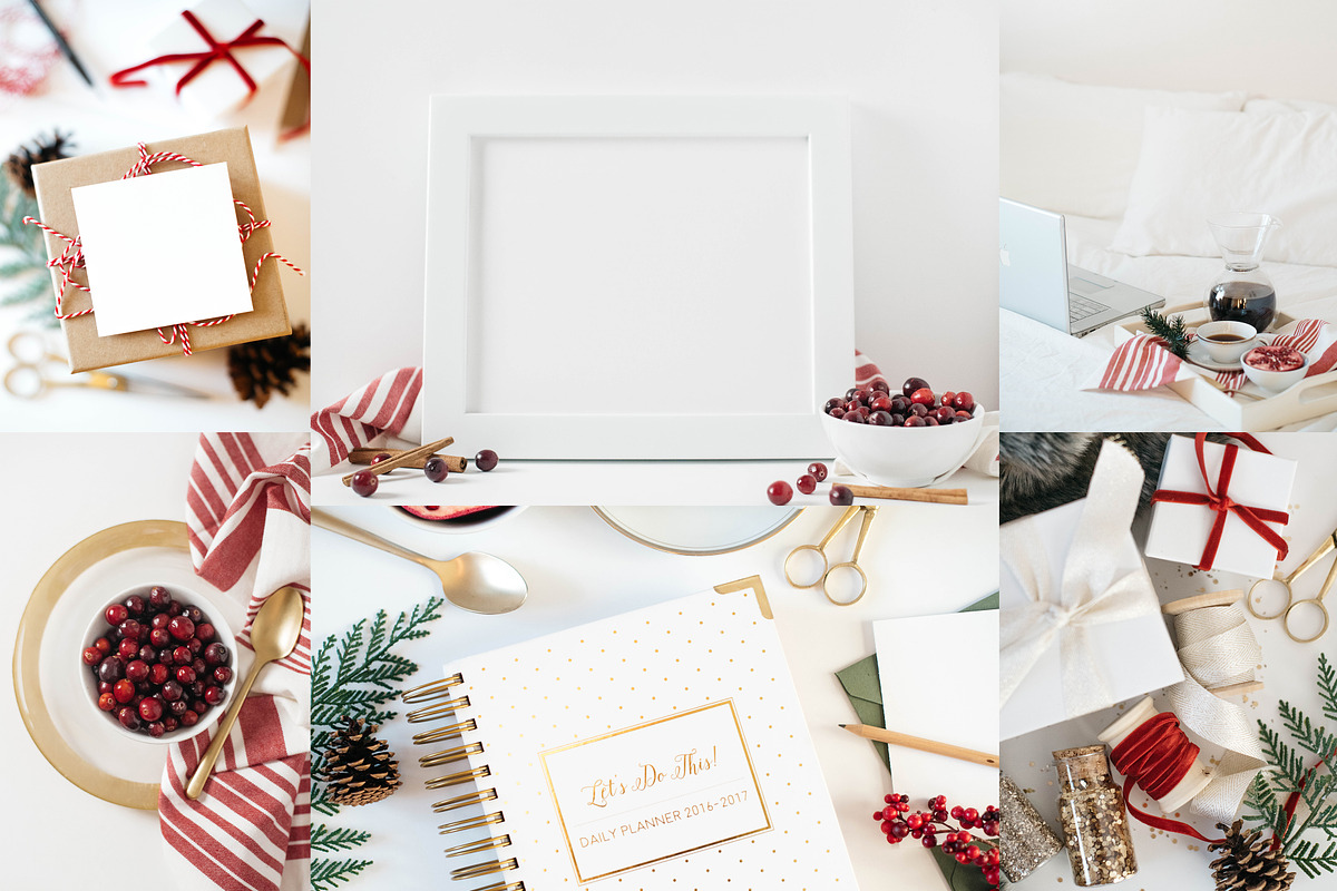 Merry & Bright Bundle, a Product Mockup by The Ginger Snaps Co (Photo 2 of 3)