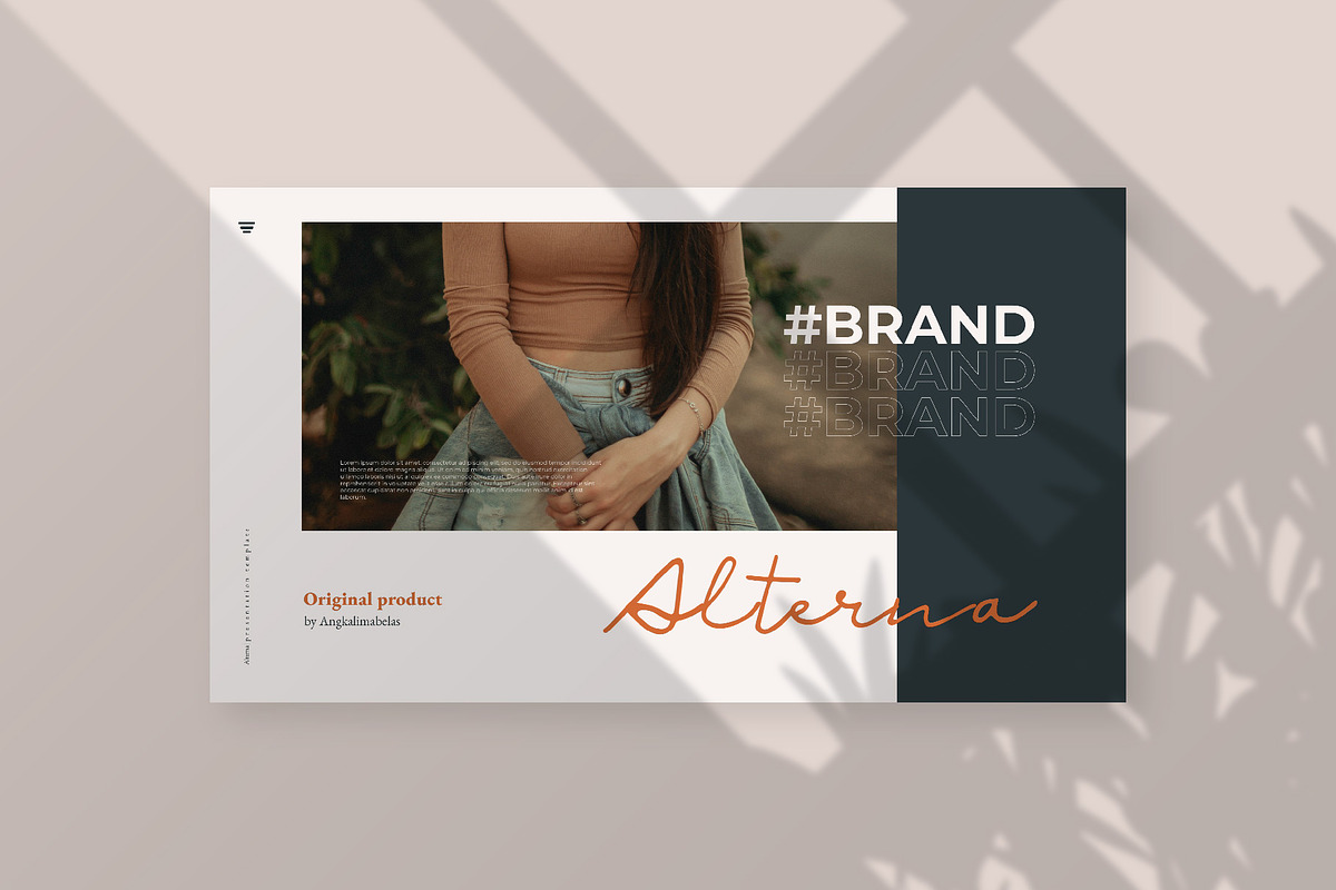 ALTERNA PowerPoint Template, a Presentation Template by Angkalimabelas (Photo 4 of 12)