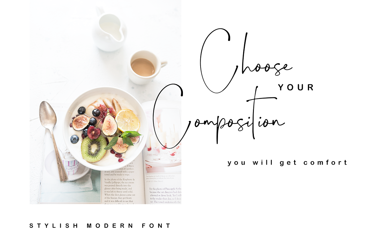 Chillout! - Stylish modern font preview 4
