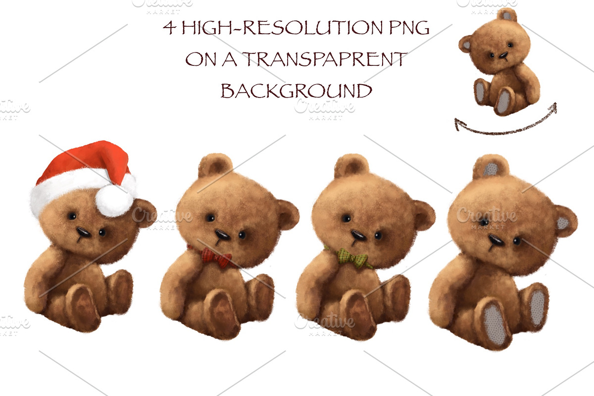 Teddy Bear, an Animal Illustration by sheincar (Photo 2 of 4)