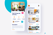 Popspace A space renting app, an App Template by Nik Design (Thumbnail 5 of 10)