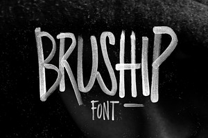 BRUSHIP Font & Typeface