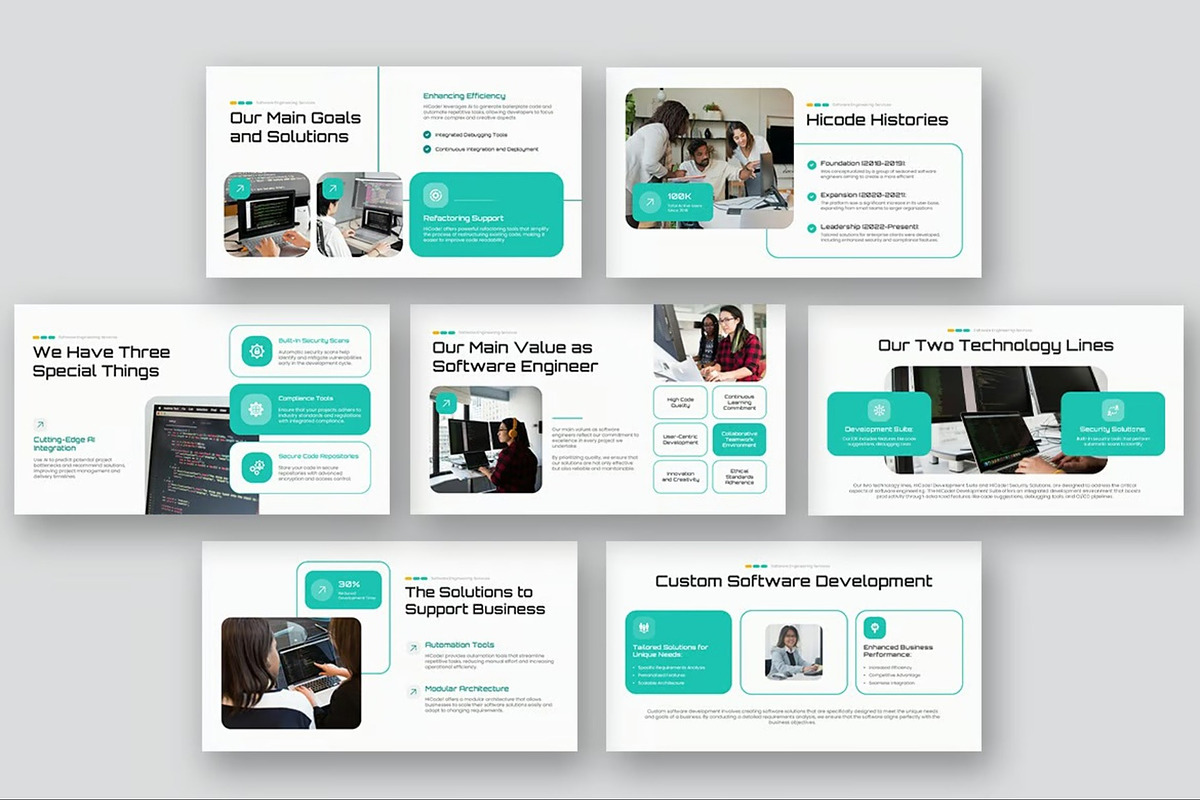 Software Engineering Powerpoint, a Presentation Template by Fit-tee (Photo 8 of 10)