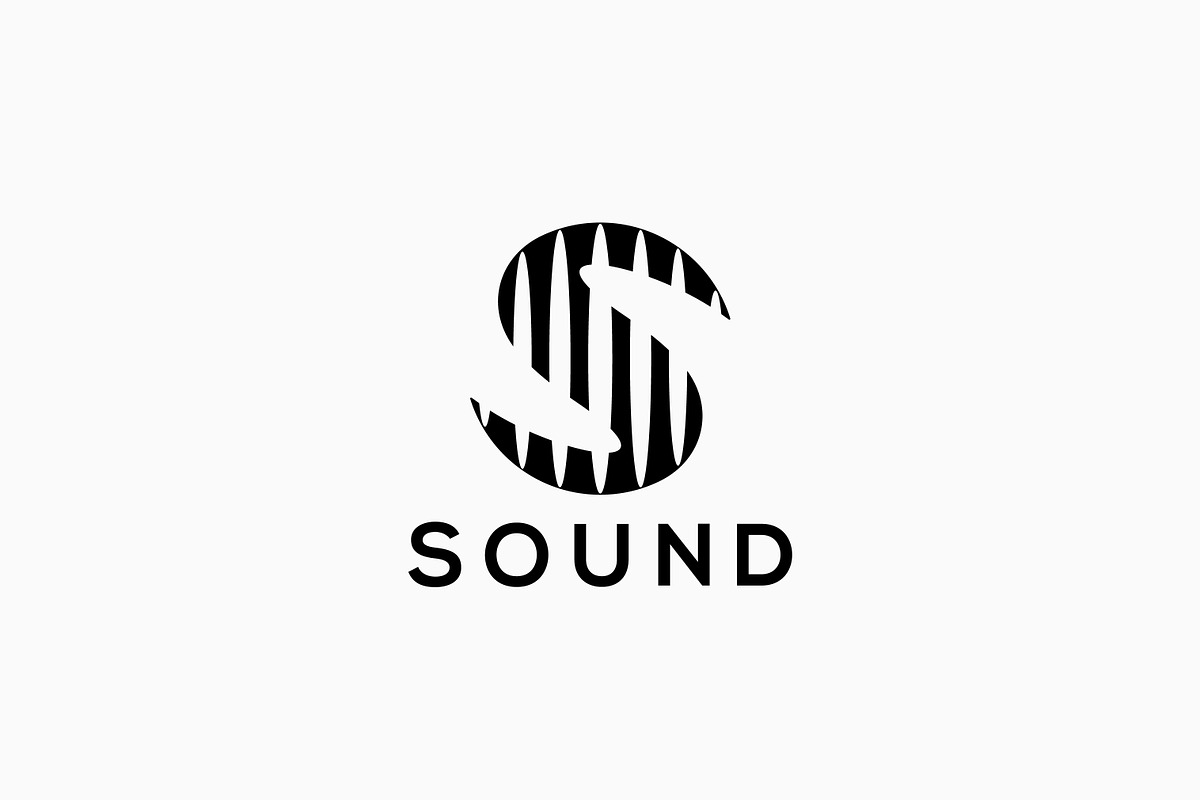 Sound Letter S Logo with Wave Stripe, a Branding & Logo Template by Signatoro (Photo 2 of 3)