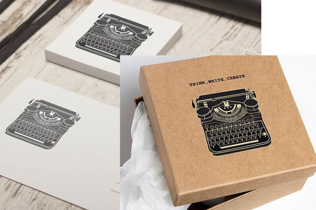 Vintage Typewriters Clipart Pattern, a Graphic by IRSYART (Photo 7 of 11)