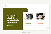 Business Agency PowerPoint, a Presentation Template by Pixslides (Thumbnail 5 of 6)