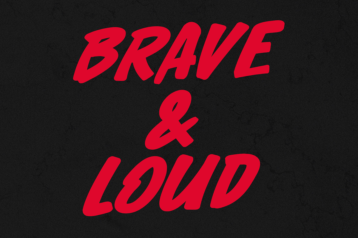 Gazev Trip Bold Urban Marker Display, a Handwritten Font by Maulana Creative (Photo 5 of 7)