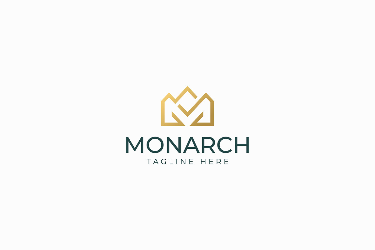 Monarch Logo Letter M and Crown, a Branding & Logo Template by Signatoro (Photo 1 of 2)
