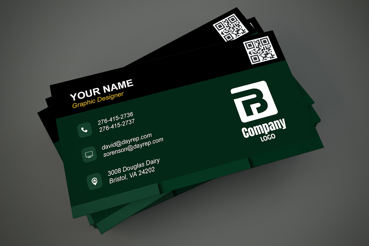 Realtor Business Card PSD preview 3