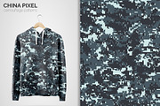 China Pixel Camouflage Patterns, a Pattern Graphic by 3Y_Design (Thumbnail 4 of 5)