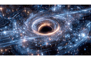A supernova in proximity to a black, a Background Photo by ZinetroN