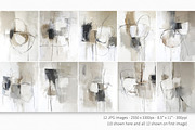 Ebony and Taupe Abstracts, a Decorative Illustration by rileyBgraphics (Thumbnail 2 of 7)