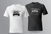 T-Shirt Print of American Muscle Car, a Transportation Illustration by Plaid4You (Thumbnail 4 of 8)