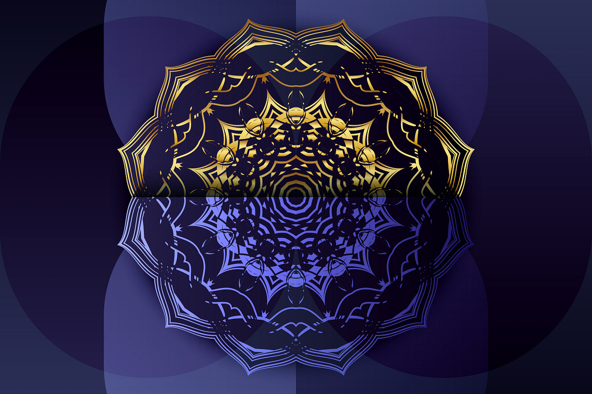 Mandala Ornamental Geometry Bundle, a Background Graphic by NJ Himel (Photo 27 of 92)