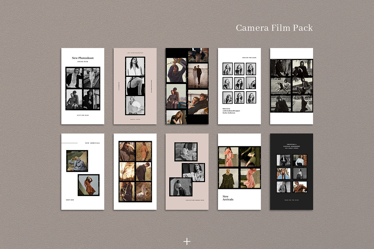 Animated Camera Film Instagram Pack, a Social Media Template by Ruby&Heart Studio (Photo 7 of 7)