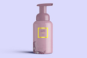 Foaming Soap Dispenser Bottle Mockup, a Cups & Container Mockup by Digitalphaser (Thumbnail 4 of 8)