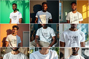 100 T-Shirt Mockup Bundle PSD, a Mockup by MockupShopi (Thumbnail 8 of 15)