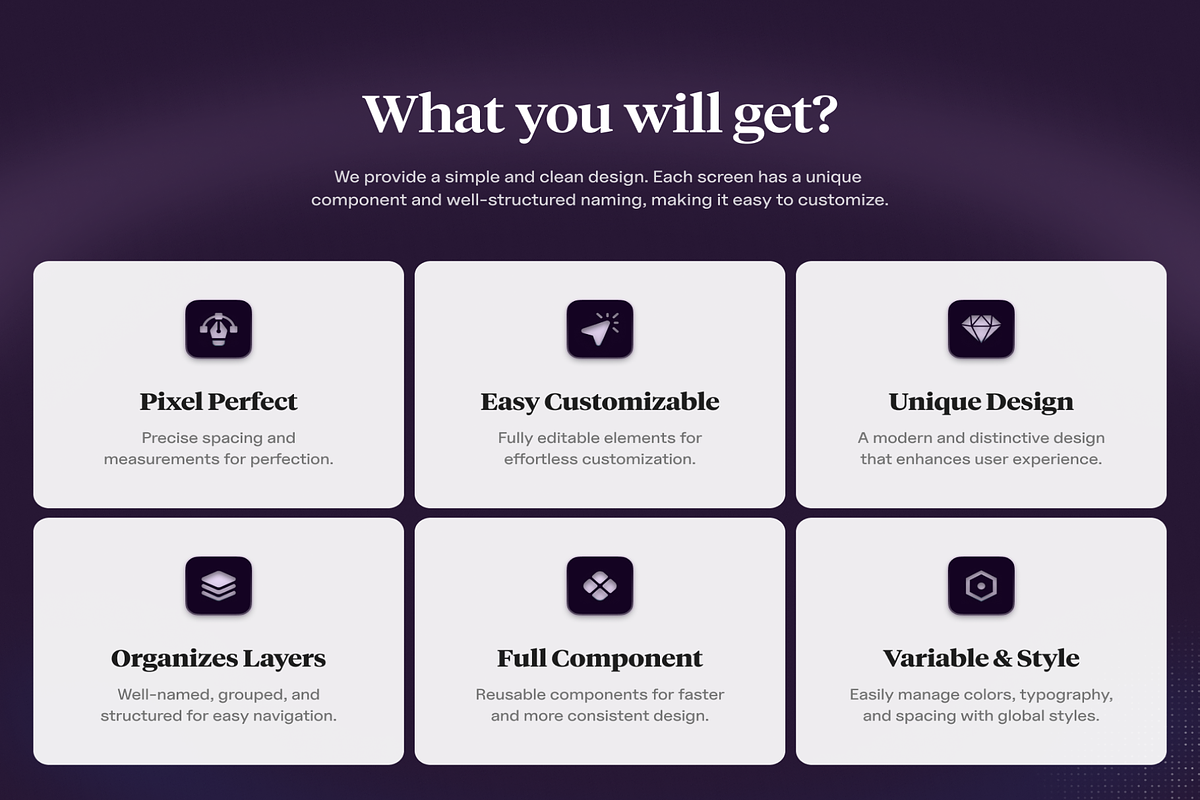 Task Management Dashboard UI Kit preview 2