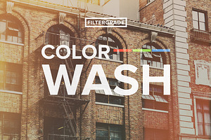 ColorWash Faded Photoshop Actions