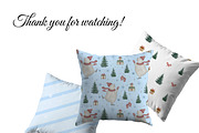 Winter Bear Seamless Patterns Set, a Pattern Graphic by ZabolotnaArt (Thumbnail 5 of 5)