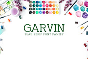 Garvin Slab Serif Font Family, a Slab Serif Font by Creativetacos (Thumbnail 1 of 5)