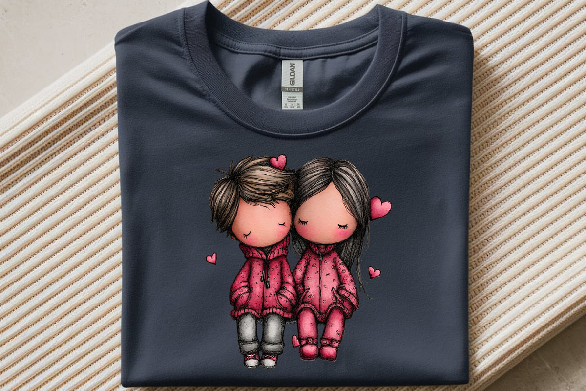 Valentines Couple Clipart, an Illustration by SinaCreation (Photo 6 of 11)