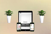 Responsive Devices Mockups, an iPhone Mockup by Carlos Fernando (Thumbnail 5 of 8)