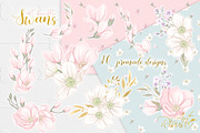Swans wedding baby shower clipart, an Animal Illustration by RivusArt (Thumbnail 8 of 10)