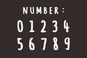Chalk School, a Handwritten Font by Fourteen Letter (Thumbnail 3 of 9)