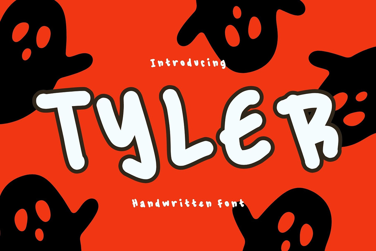 Tyler is a cute handwritten font, a Handwritten Font by Brown Cupple (Photo 1 of 7)