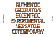 AO Rakuen - Decorative Typeface, a Sans Serif Font by OwunStudio (Thumbnail 13 of 15)