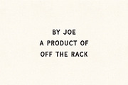 Bundle | Hand Drawn Sans Serif Fonts, a Sans Serif Font by Off The Rack © (Thumbnail 10 of 10)